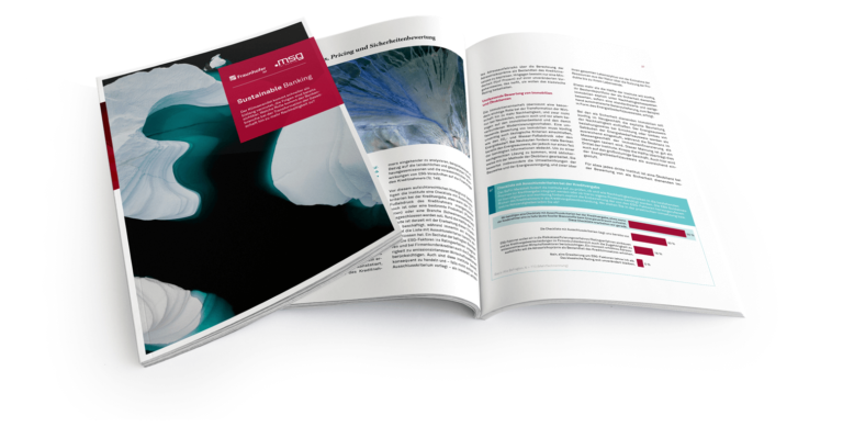 Cover der Studie zur Nachhaltigkeit in Banken