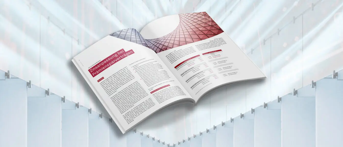 Zinsanpassung bei Prämiensparverträgen