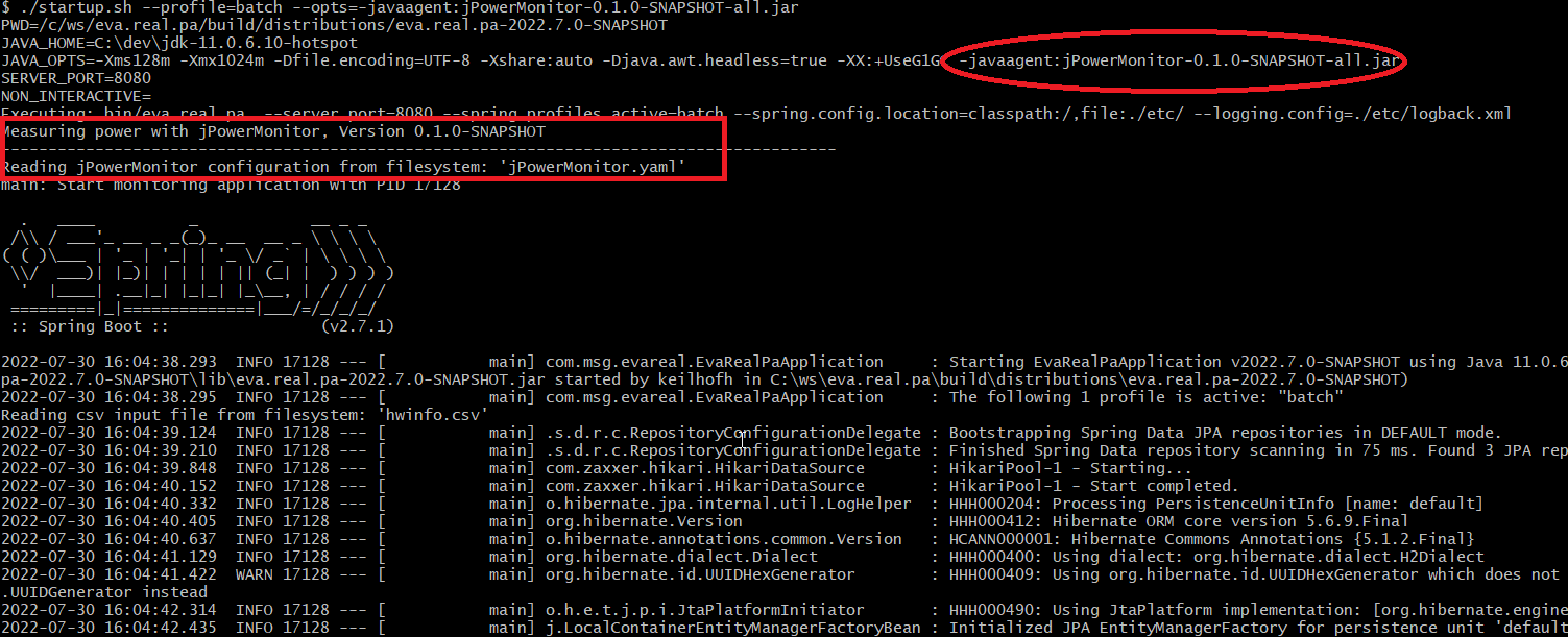 Beispiel mit Spring-Boot-Batch-Applikation