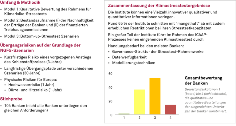 Methodik und zentrale Ergebnisse des EZB-Klimastresstests