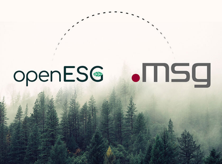 Kooperation OpenESG und msg