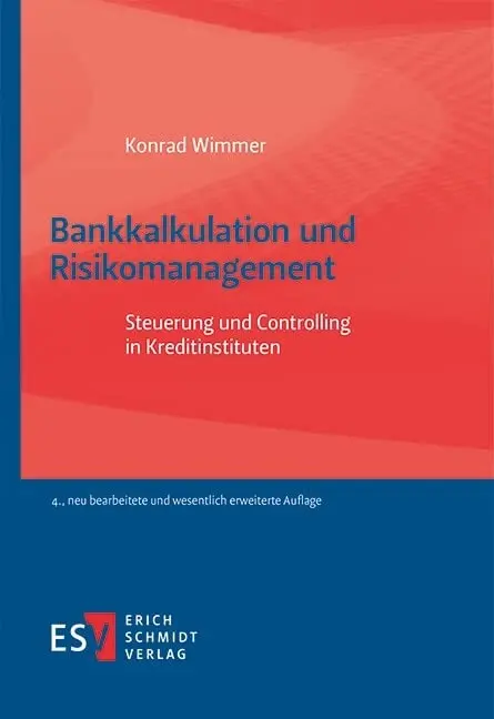 Cover Fachbuch Bankkalkulation und Risikomanagement