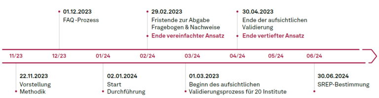 Ablaufplan Cyer-Resilienc-Stresstest 2024 der EZB