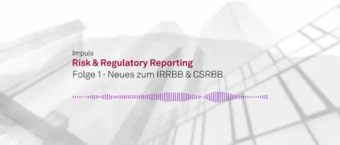 Audioreihe Impuls Risk & Regulatory Reporting - Folge 1 Neues zum IRRBB und CSRBB