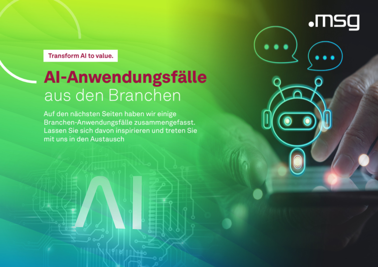 AI-Anwendungsfälle aus den Branchen