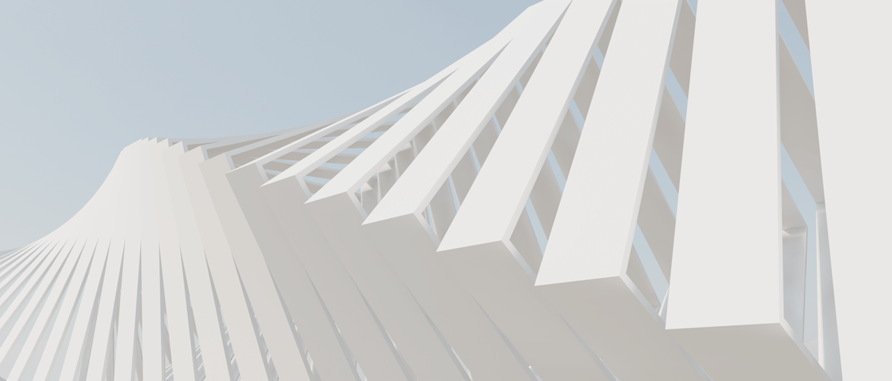 Moderne Architektur: CTA Image für Sustainable Finance Link