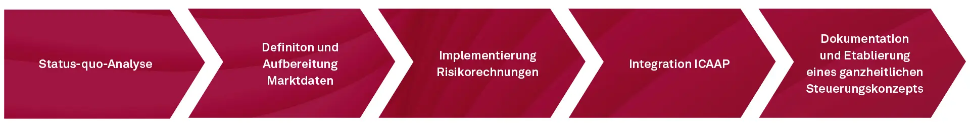 Idealtypisches Projektvorgehen Implementierung Kreditspreadrisiko-Messung und -Steuerung (CSRBB)