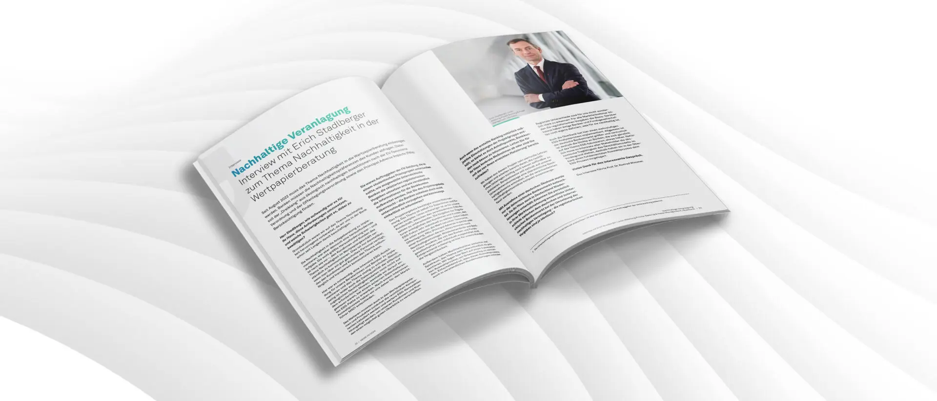 Interview Nachhaltige Veranlagung