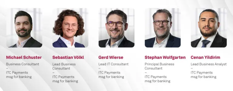 Die Autoren der Studie Payments-Transformation 2024