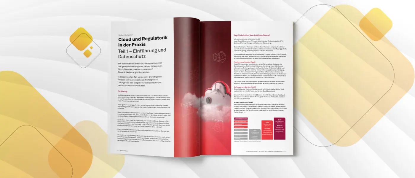 Cloud und Regulatorik, Datenschutz in der Cloud, NEWS 03/2024