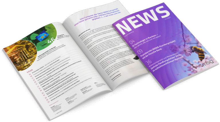 Kundenmagazin NEWS 01/2025, Titel und Inhalt